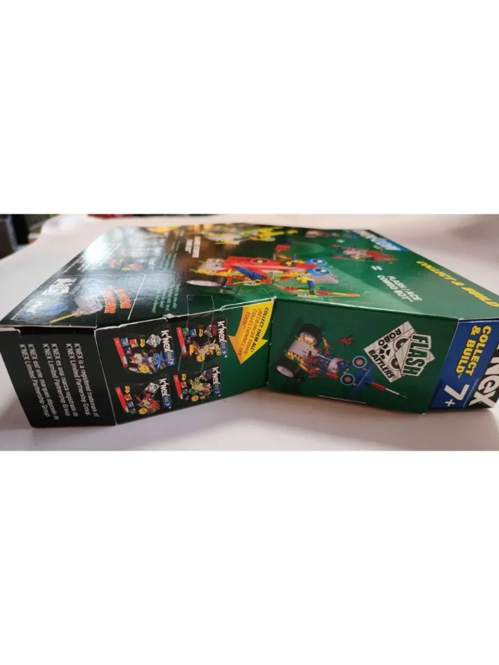 Bot Building Set KNex Flash Slasher Stomper Combo 120 Pieces  Motorized STEM toy